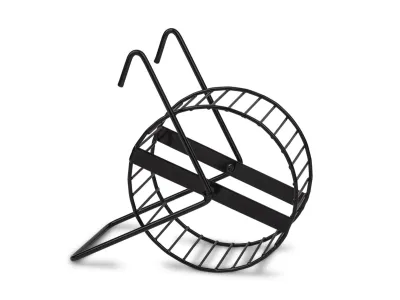 Hamster Wheel Metal Chrome