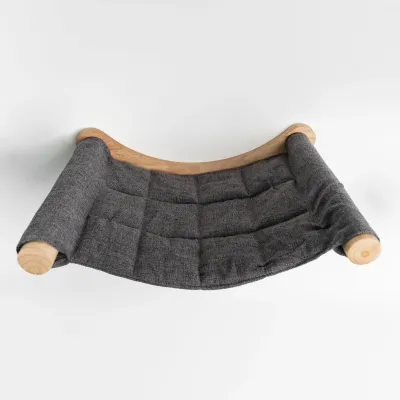 Cat Climbing Wall - Luxury Wall Hammock XXL Grey – RHR Quality Wallhammock Deluxe