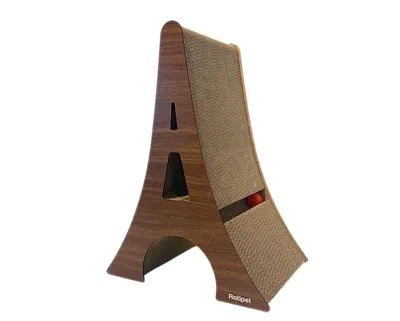 Scratching Cardboard Eiffeltower – Wood
