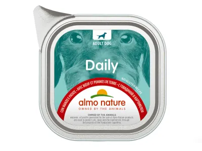 Daily Dogs Wet Food with Beef and Potato – Almo Nature