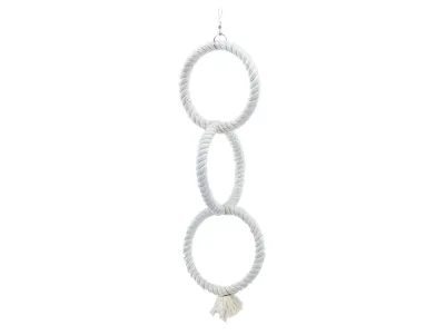 Bird Climbing Ring Cotton Triple