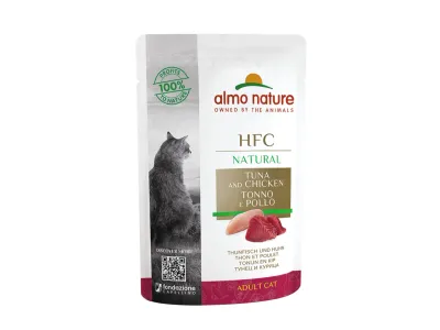 Cat Wet Food HFC Natural – Almo Nature – Natural - tonijn en kip