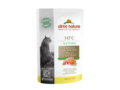 Cat Wet Food HFC Natural – Almo Nature – Natural - kip en zalm