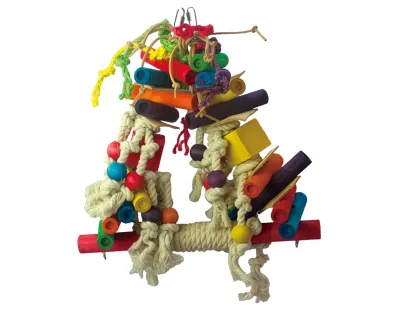 Bird Toy Perch and Play XL – Multicolor