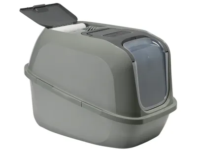 Cat Litter Box King Green