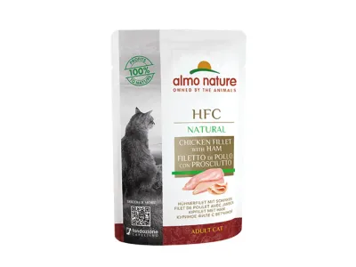 Cat Wet Food HFC Natural – Almo Nature – HFC Natural - kipfilet met ham