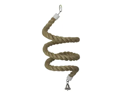 Parrot Toy Curly Cord 75-275cm – Natural
