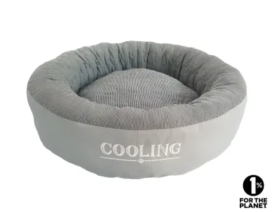 Cooling Donut Bed – Grey