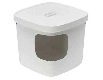 Cat Litter Box Cléo – White