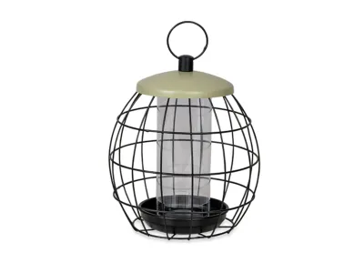 Bird Feeder with Protective Cage 20cm – Emma's Garden