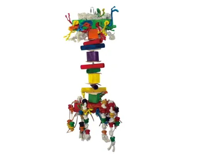 Parrot Toy Wooden XL