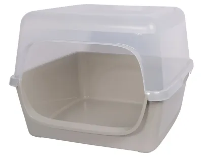 Cat Litter Box Senior – Light Grey