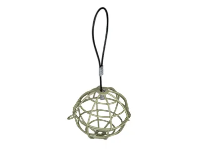 Fat ball holder solo – Emma's Garden, Green