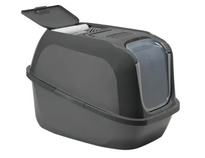 Cat litter box king grey
