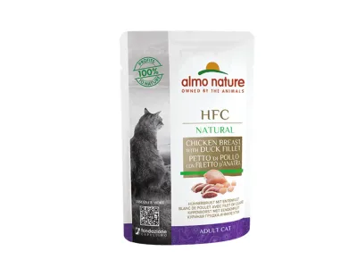 Cat Wet Food HFC Natural – Almo Nature – HFC Natural - kippenborst eendenfilet
