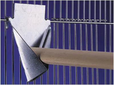 Perch Holder Metal - Chrome