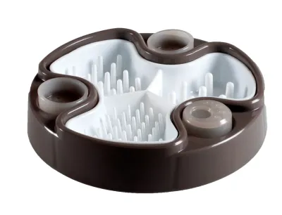 Langsamfressnapf Brain 24cm – Braun