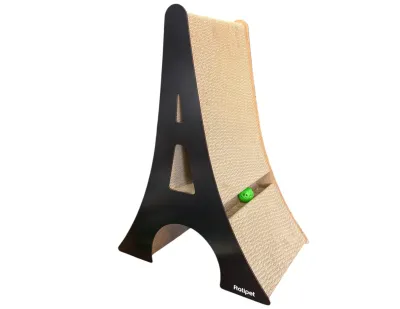 Cat Scratcher Cardboard Eiffeltoren Black 60 cm