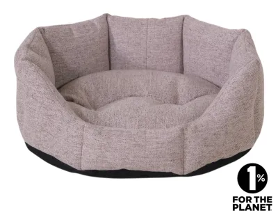 Round Dog Bed Neva – Ivory