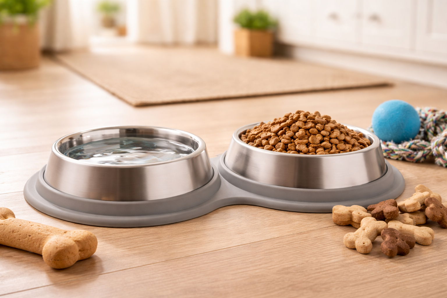 Food and water bowls for dogs at Bopets