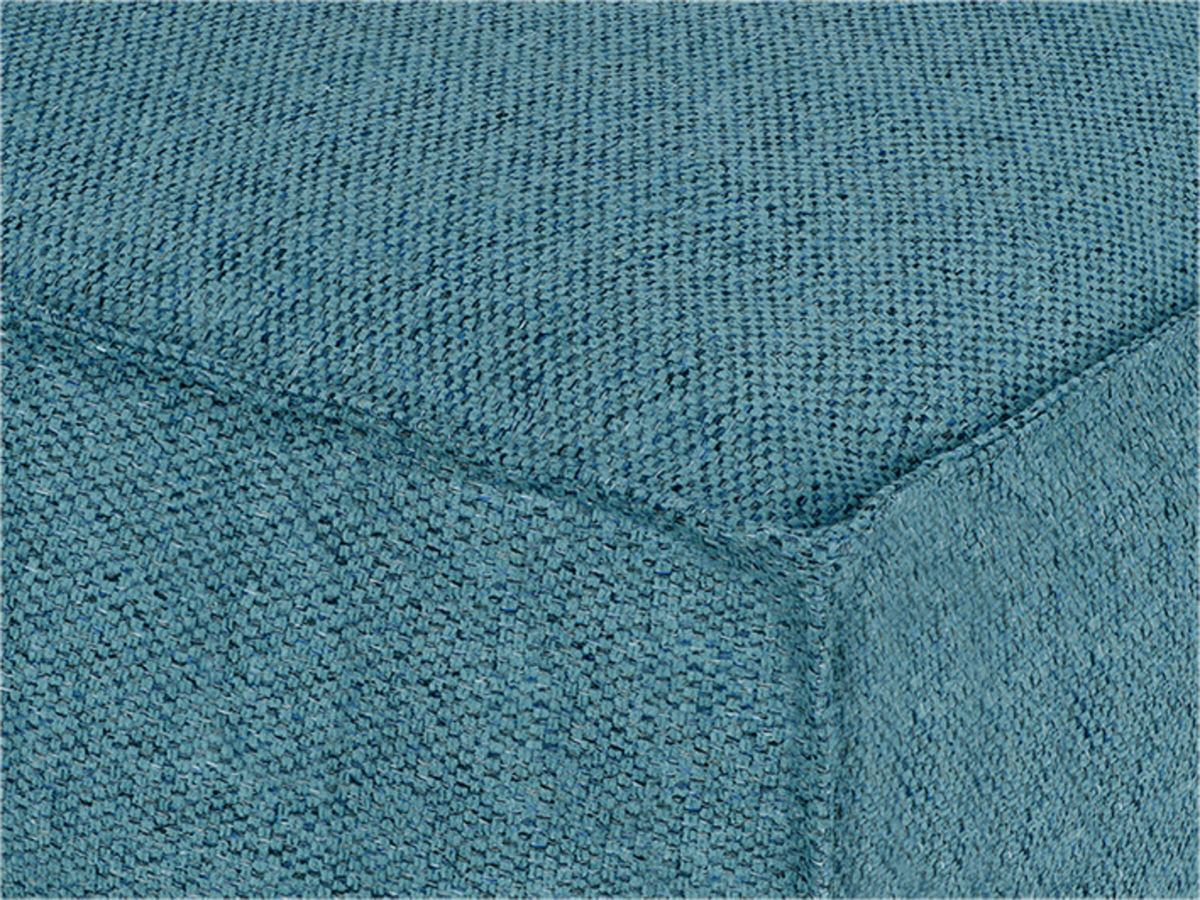 Fantail Stargaze dog mattress Cosmic Blue in interior, orthopaedic foam with washable SMART Fabric cover at Bopets