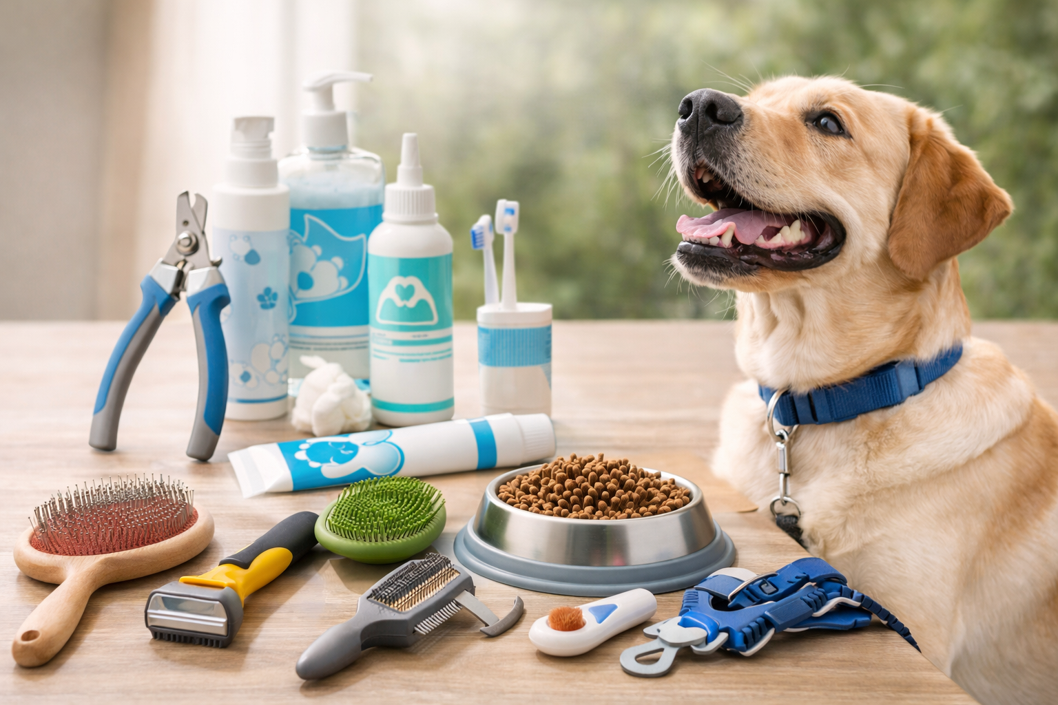 Hondenverzorging met borstel en kam, vachtverzorging bij Bopets