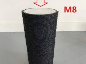 Sisalpaal 40x15 M8 BLACKLINE