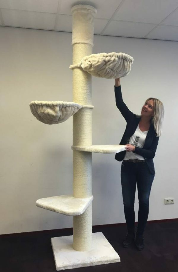 Krabpaal Maine Coon Tower Creme