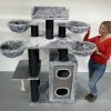 Krabpaal Cat Paradise PLUS Blackline Light Grey