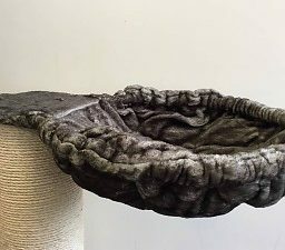 Hangmat 45cm de Luxe Taupe Ø 20cm