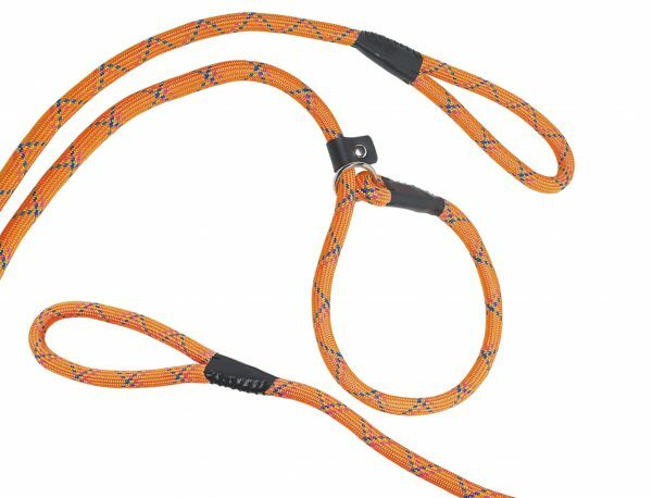 Lasso nylon rond Funn oranje 9mmx170cm