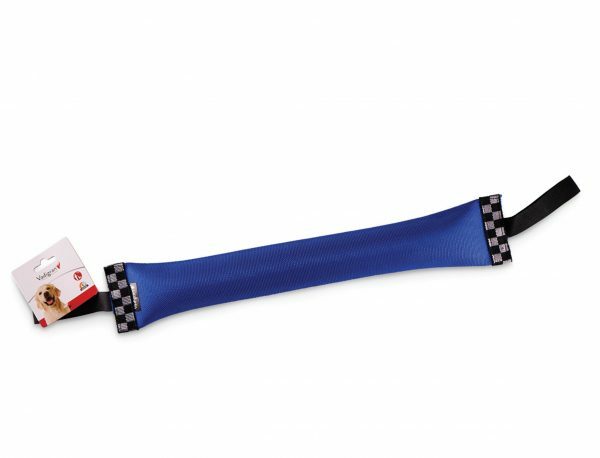 Speelgoed hond training nylon dummy blauw 50cm