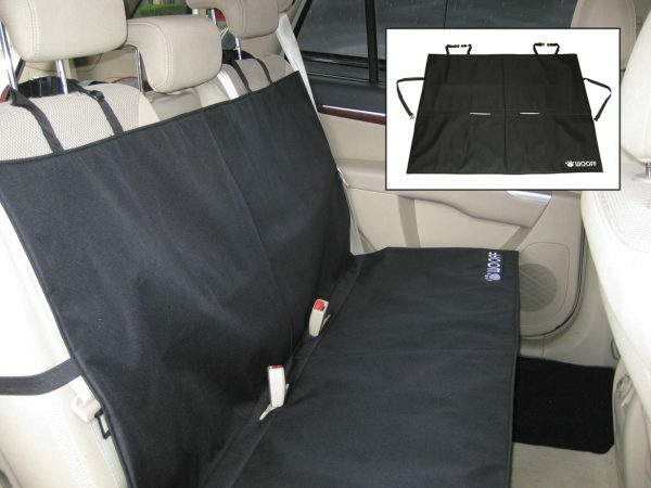 Car Seat Wooff zwart 105x130 cm
