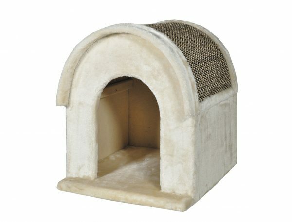 Krabhuis Domka beige 40x40x45cm