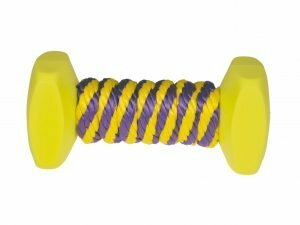 Speelgoed training hond nylon halter koord 13,5cm