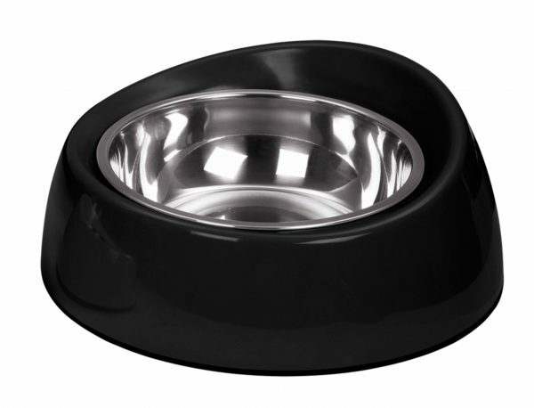 Eetpot inox/melamine ZW 20 cm 0,35 L