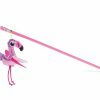 Speelgoed kat hengel flamingo 40cm