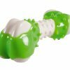 Speelgoed hond TPR dental been munt smaak 13,5cm