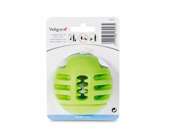 Speelgoed hond TPR bal Green Apple 8cm