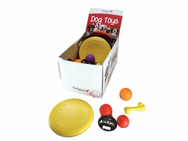 Speelgoed hond rubber Ass.1