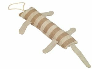 Speelgoed kat dummy gestreepte 30cm