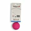 Speelgoed hond TPR bal met touw Red Frutti 6,3cm