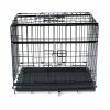 Draadkooi opvouwbaar premium zwart 56x33x41cm