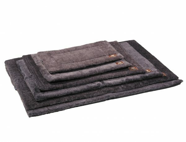 Platte matras Coban donkergrijs 90x58cm