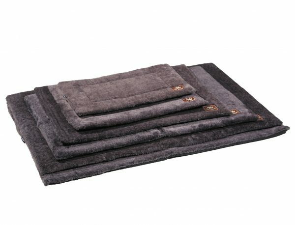 Platte matras Coban donkergrijs 75x52cm