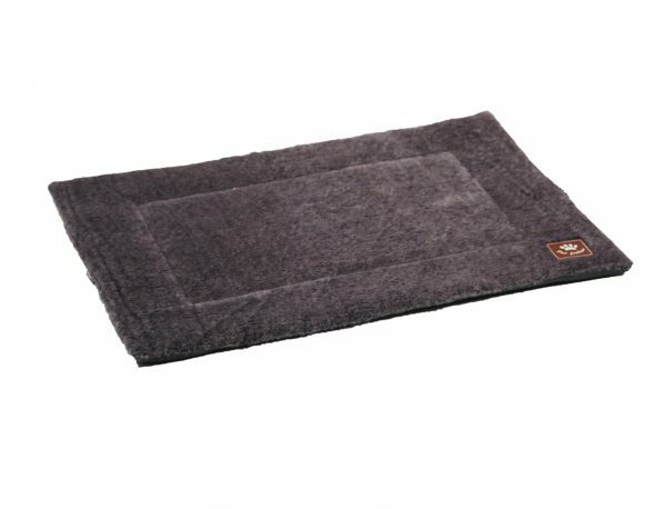 Platte matras Coban donkergrijs 75x52cm