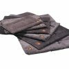 Platte matras Coban donkergrijs 59x45cm