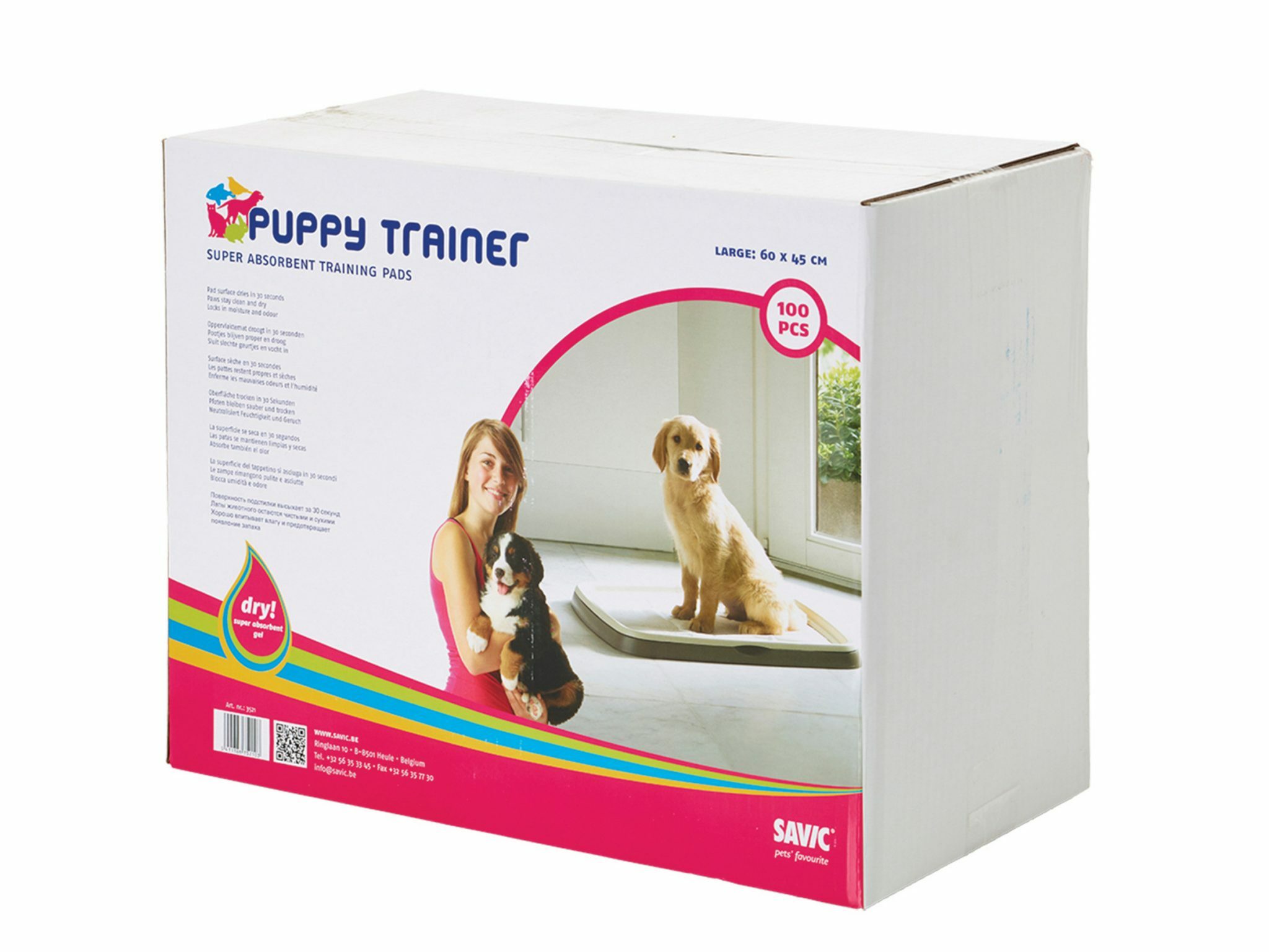 Puppy Trainer Pads L 60X45cm (100) Bopets