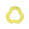 Speelgoed hond TPR ring Yellow Vanilla 12cm