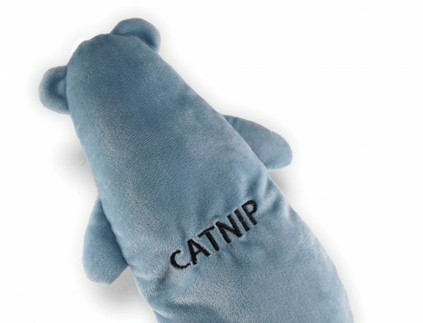 Speelgoed kat pluche Billy de beer met catnip 35cm